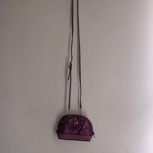 Purple coach bag